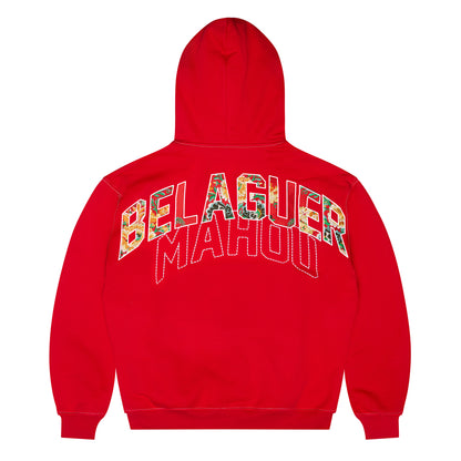 BLGR X MAHOU HOODIE [RED]