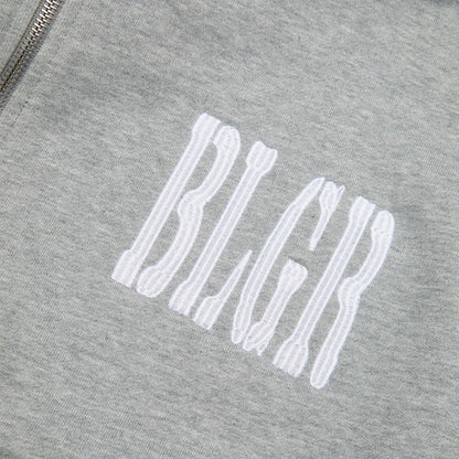 BLGR X MAHOU ZIP-HOODIE [GREY]