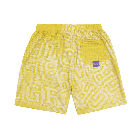 BLGR MESH SHORT [YELLOW]