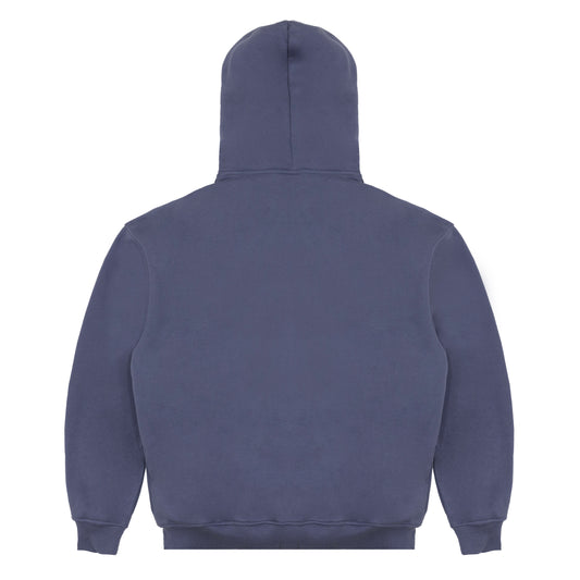 BLGR QUARTER ZIP HOODIE [LIGHT NAVY]