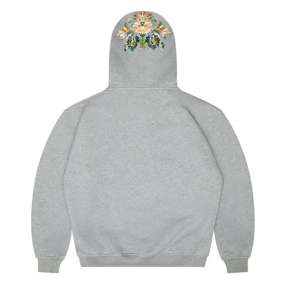 BLGR X MAHOU ZIP-HOODIE [GREY]