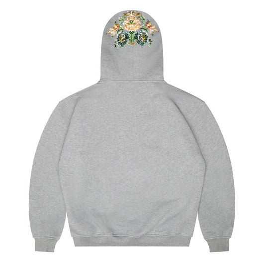 BLGR X MAHOU ZIP-HOODIE [GREY]