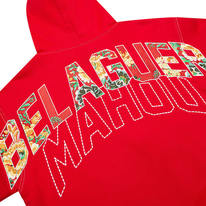 BLGR X MAHOU HOODIE [RED]