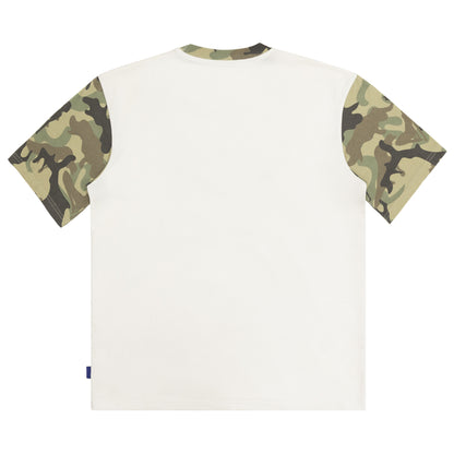 BLGR CAMO T-SHIRT [WHITE]