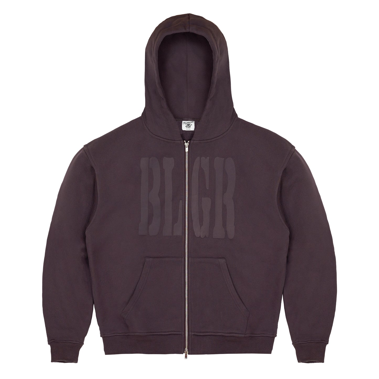 BLGR ZIP-HOODIE [DARK PURPLE]