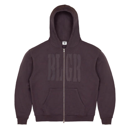 BLGR ZIP-HOODIE [DARK PURPLE]
