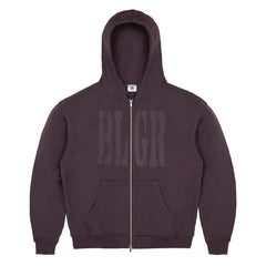 BLGR ZIP-HOODIE [DARK PURPLE]