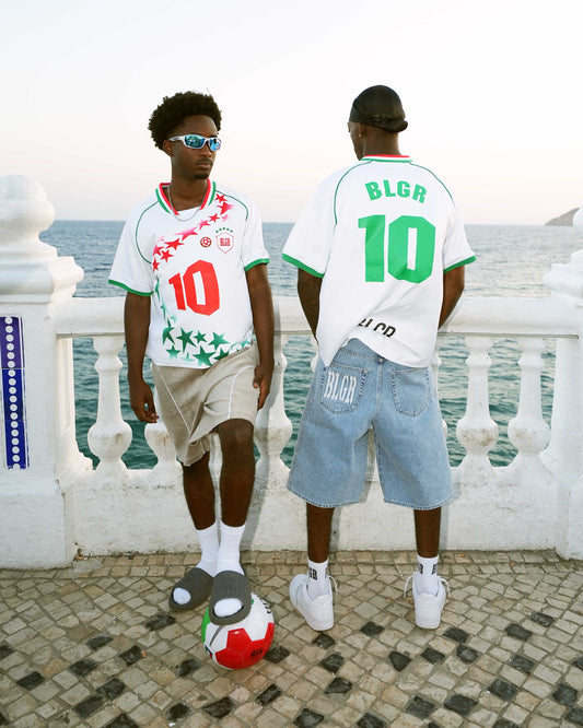 BLGR FOOTBALL T-SHIRT [WHITE]