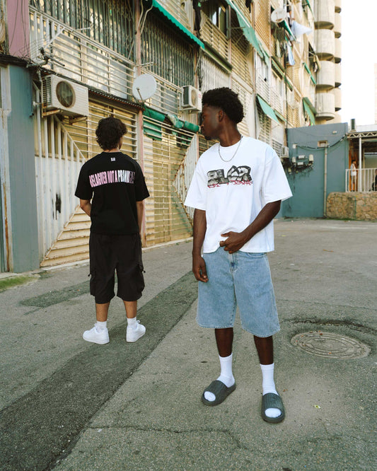 BLGR DOLLAR T-SHIRT [WHITE]