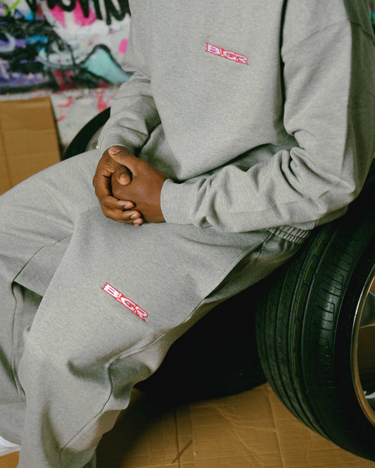 BLGR SWEATPANT [GREY MARL]