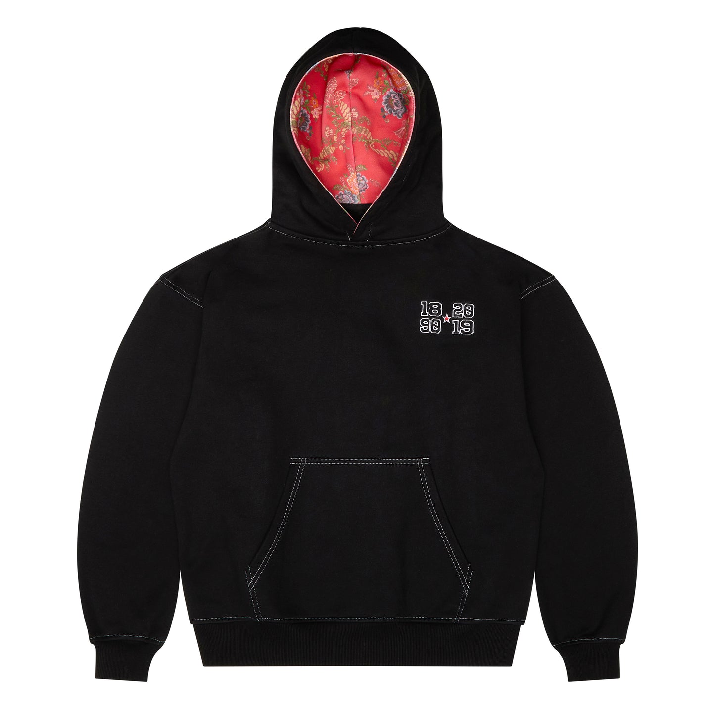 BLGR X MAHOU HOODIE [BLACK]