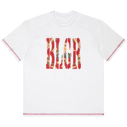 BLGR X MAHOU T-SHIRT [WHITE]