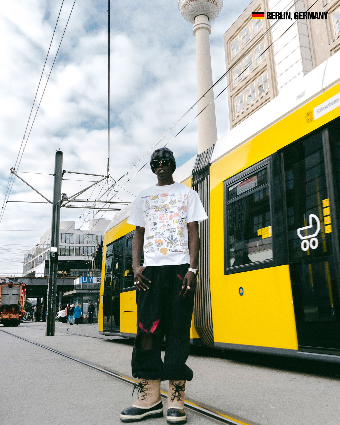 BLGR MULTILOGO T-SHIRT [WHITE]