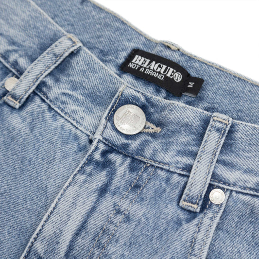 BLGR PAISLEY DENIM SHORT