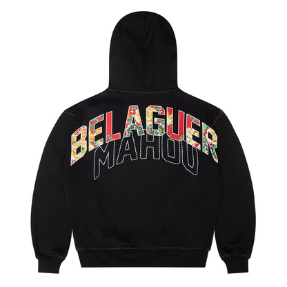 BLGR X MAHOU HOODIE [BLACK]