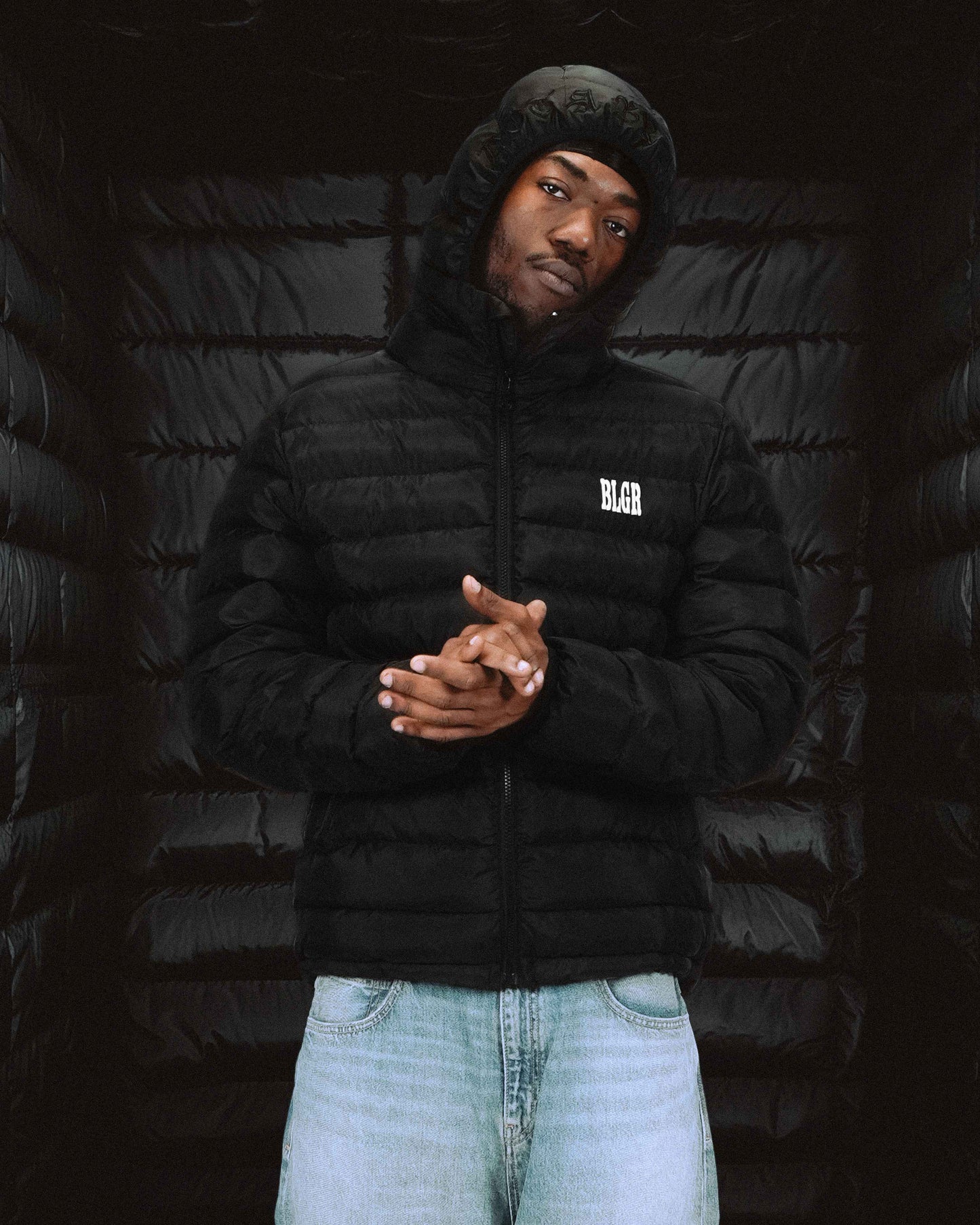 BLGR MICRO-PUFF JACKET [BLACK]