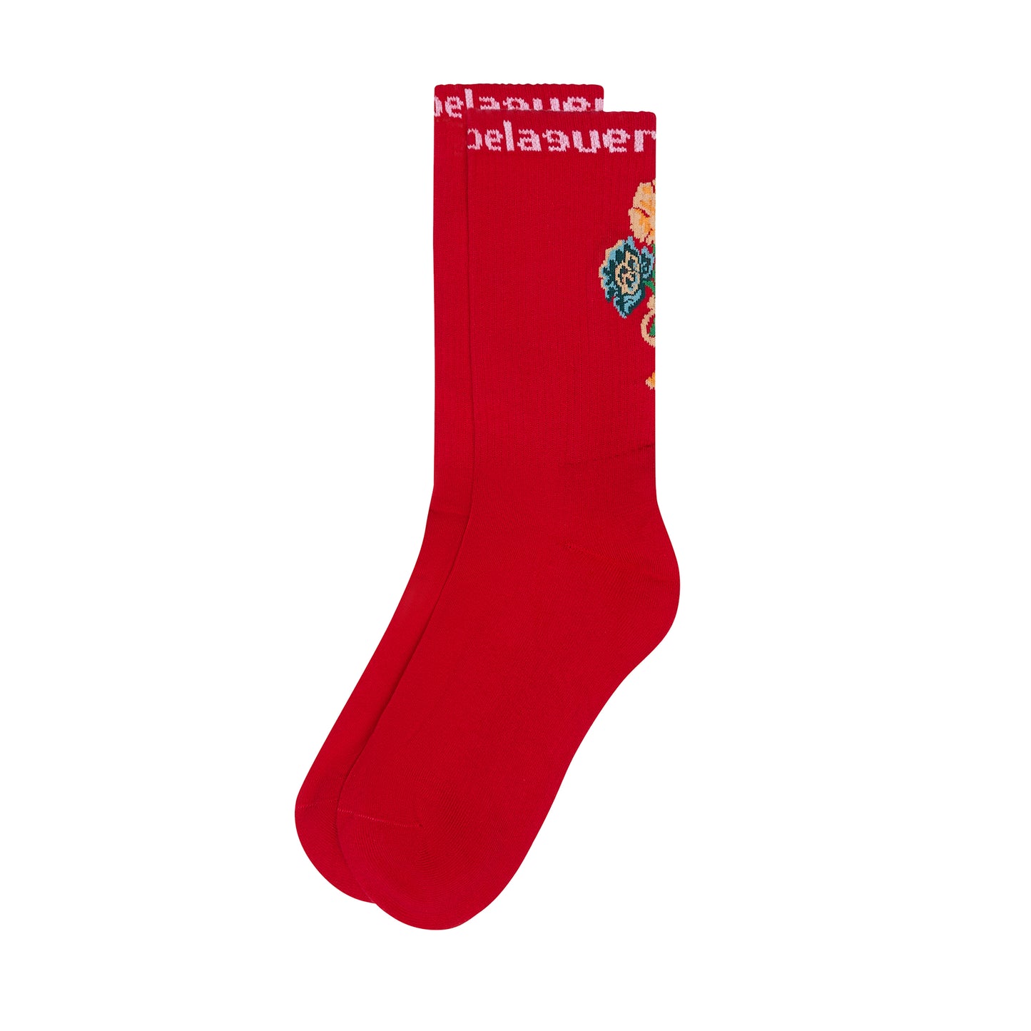 BLGR X MAHOU SOCKS [BLACK/RED]