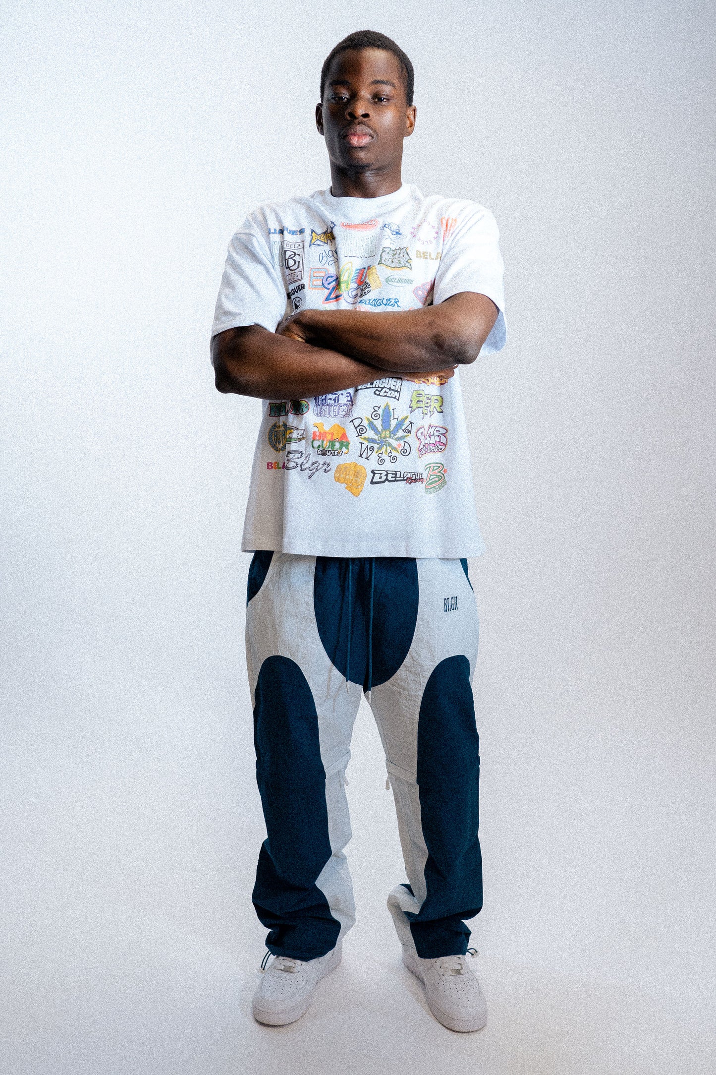 BLGR MULTILOGO T-SHIRT [WHITE]