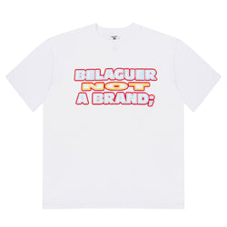 BELAGUER "NOT A BRAND" WHITE T-SHIRT