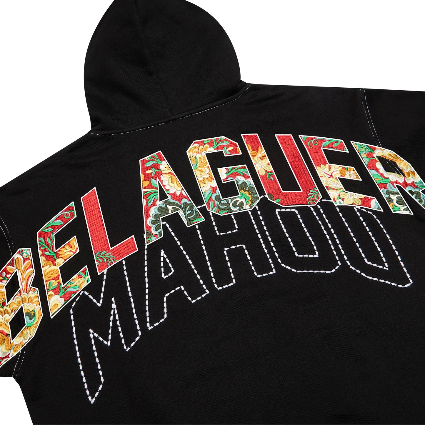 BLGR X MAHOU HOODIE [BLACK]