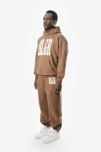 BLGR "CLASSIC" HOODIE [BROWN]