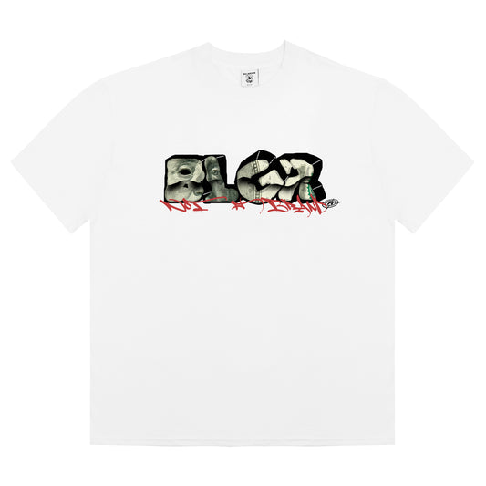 BLGR DOLLAR T-SHIRT [WHITE]