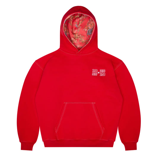 BLGR X MAHOU HOODIE [RED]