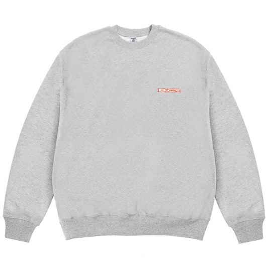 BLGR CREWNECK [GREY MARL]