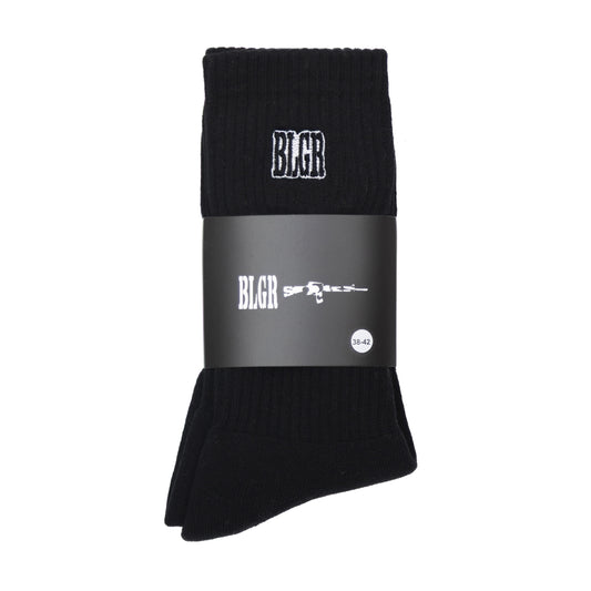 BLGR SOCKS 2-PACK [BLACK/WHITE]