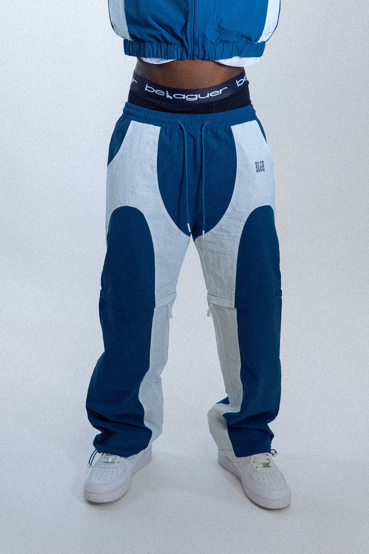 2IN1 BLGR NYLON PANTS [NAVY]