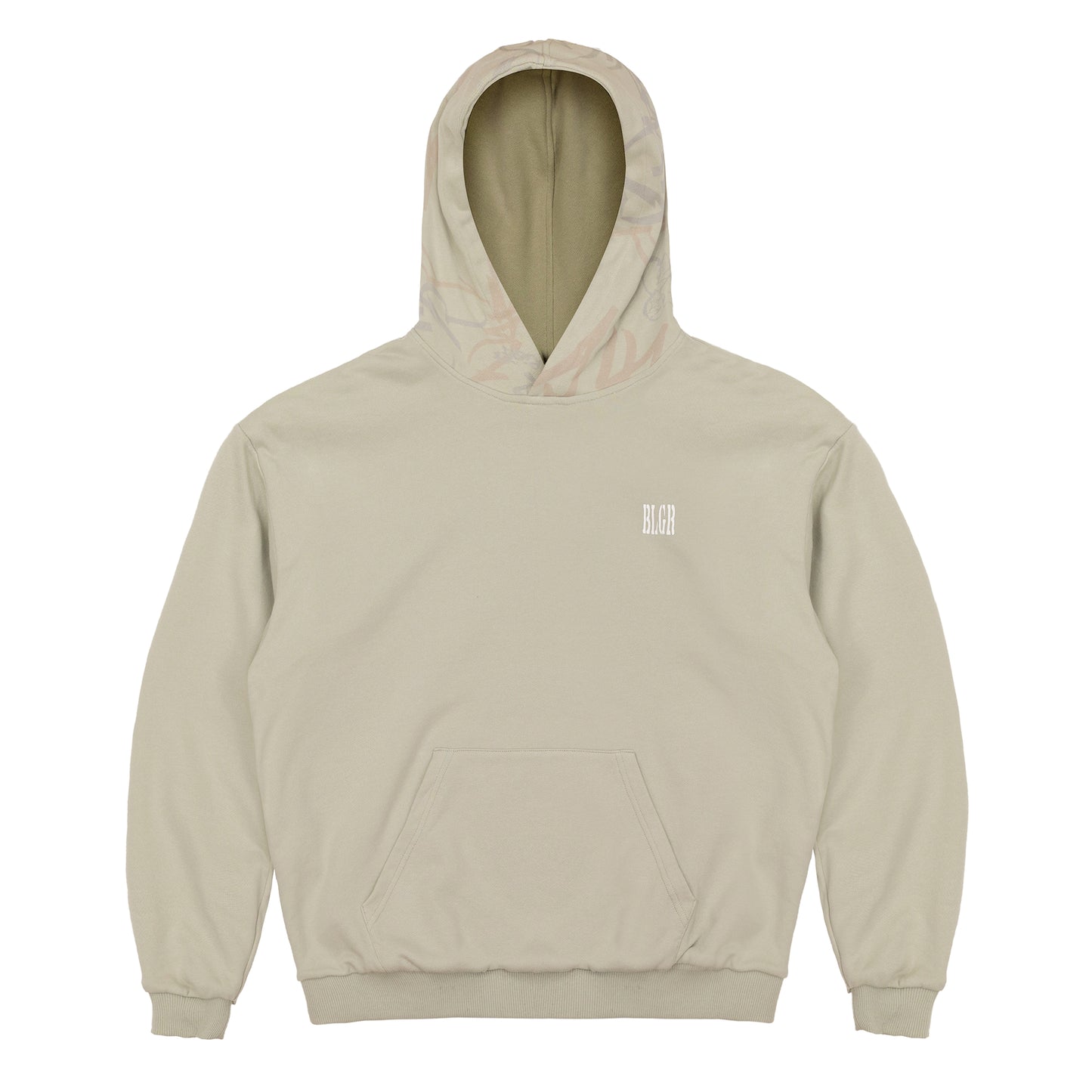 BLGR GRAFFITI REVERSIBLE HOODIE [GREY]