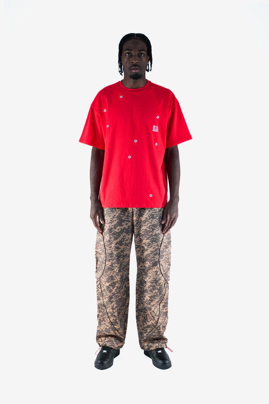 BLGR BULLETS T-SHIRT [RED]