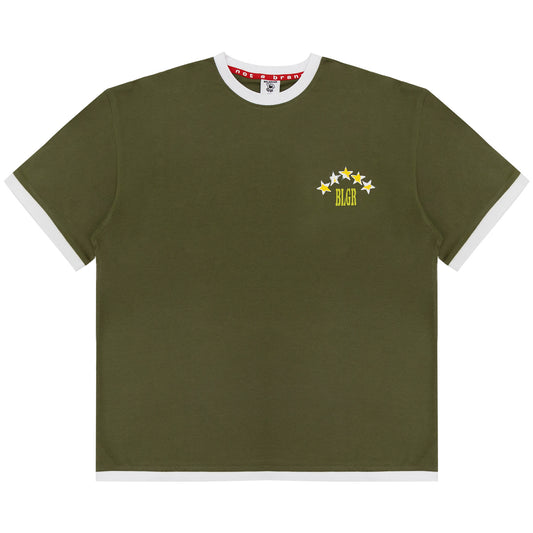 BLGR NOT A BRAND STARS T-SHIRT [GREEN]