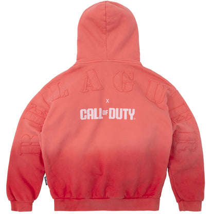 BLGR X CALL OF DUTY® FADED HOODIE [LIGHT RED]