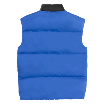 BLGR PUFFER VEST [BLACK/BLUE]