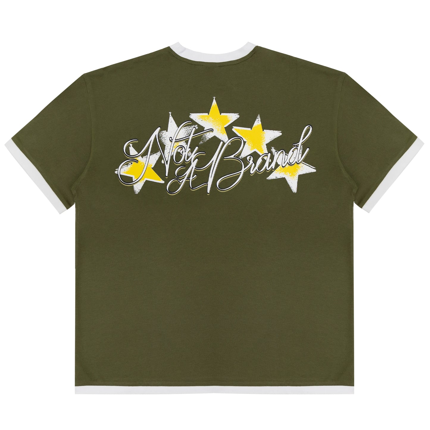 BLGR NOT A BRAND STARS T-SHIRT [GREEN]