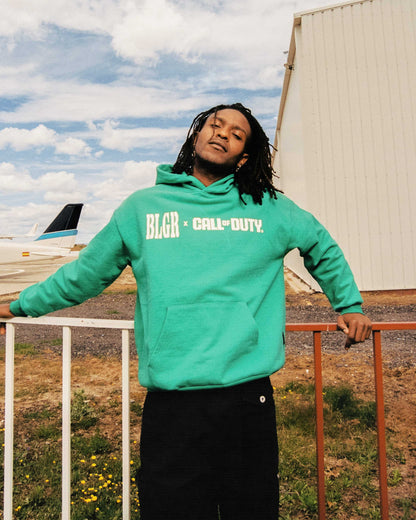 BLGR X CALL OF DUTY® LOGO HOODIE [GREEN]