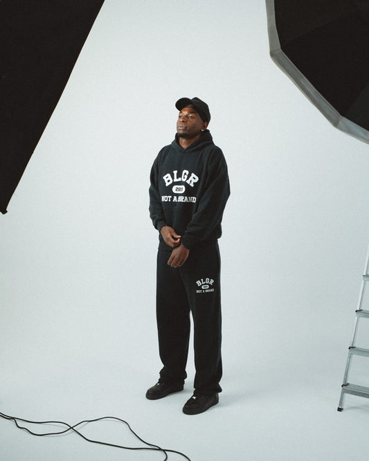 BLGR CROCODILE HOODIE [BLACK]