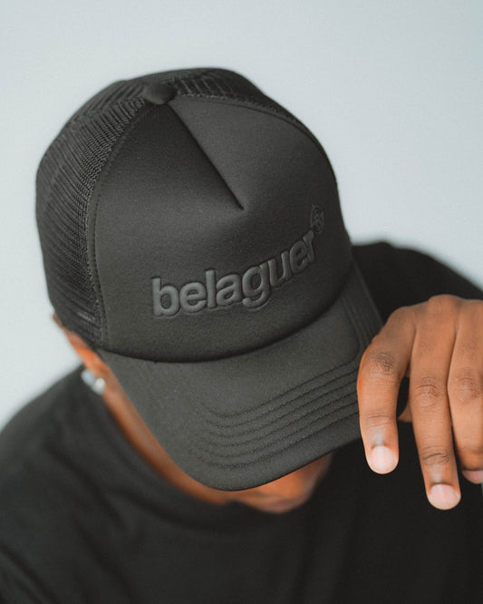 BELAGUER TRUCKER CAP [BLACK]