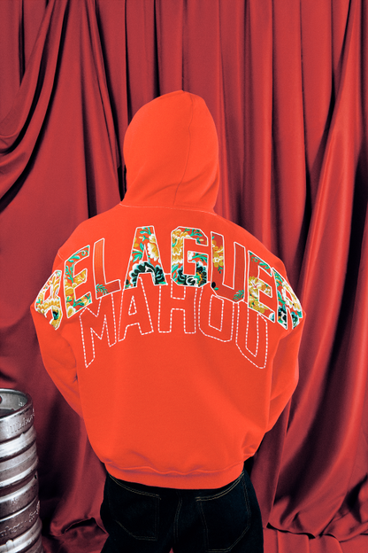 BLGR X MAHOU HOODIE [RED]