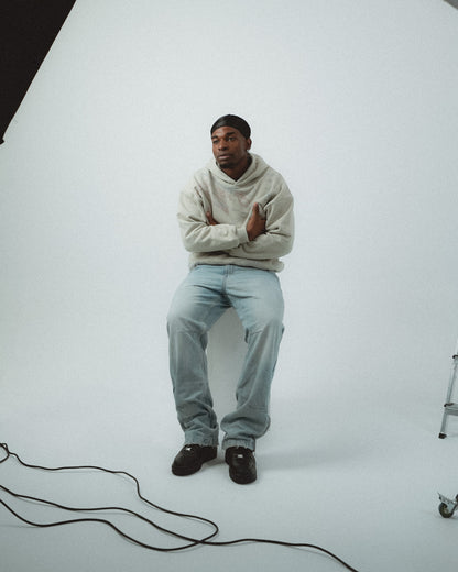 BLGR GRAFFITI REVERSIBLE HOODIE [GREY]