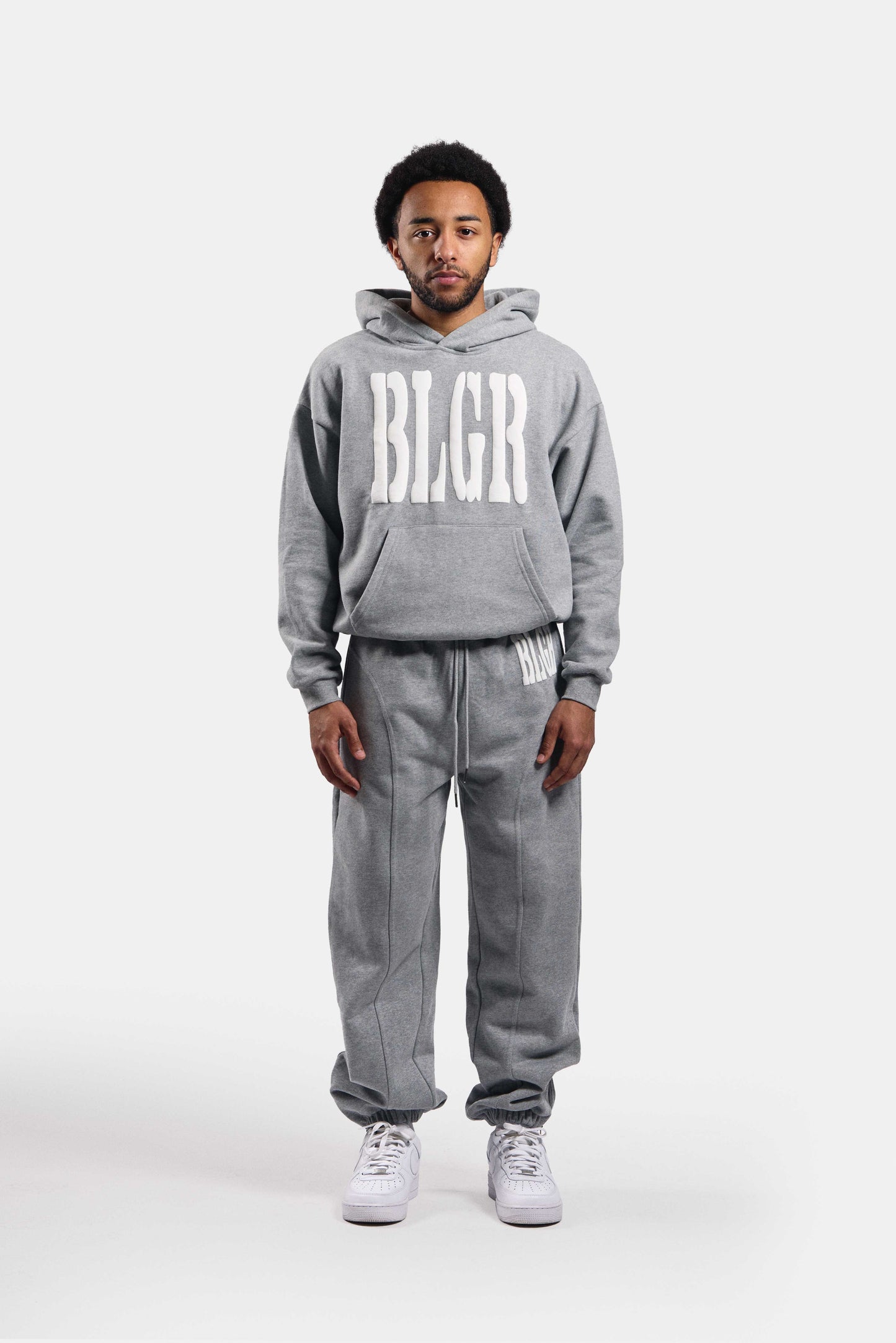 BLGR "CLASSIC" HOODIE [ASH GREY]