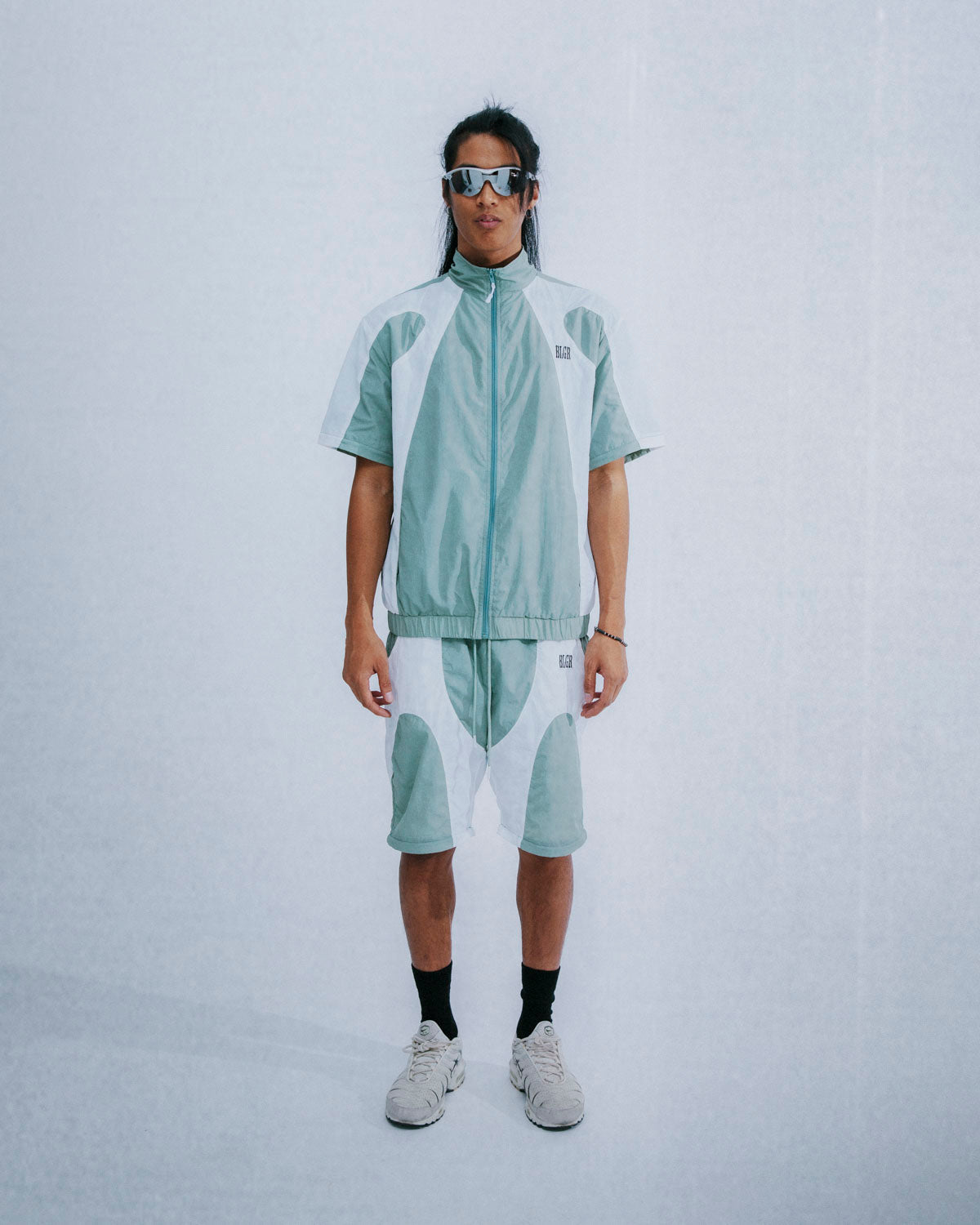2IN1 BLGR GREEN NYLON PANTS