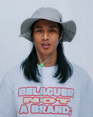 BELAGUER "NOT A BRAND" WHITE T-SHIRT