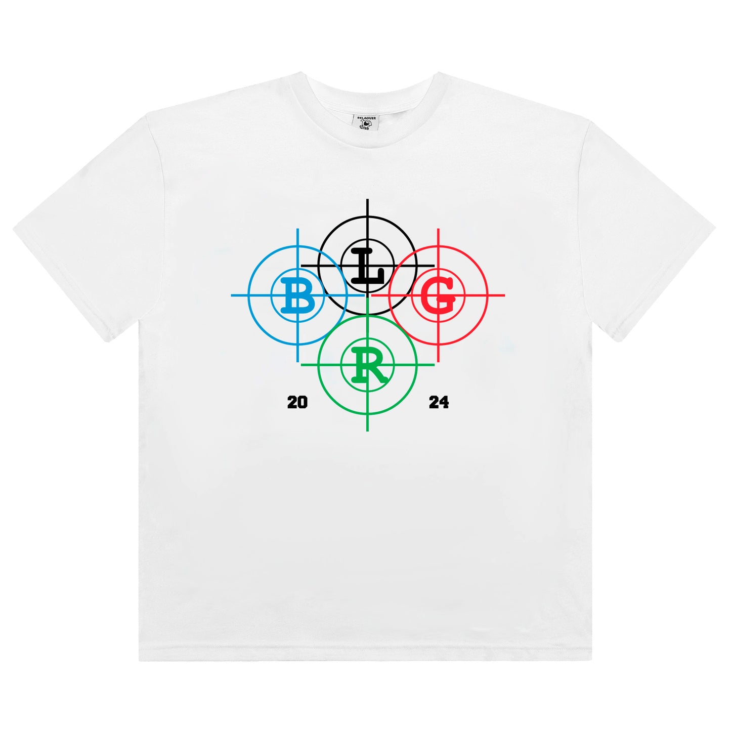 BLGR OLYMPICS T-SHIRT [WHITE]